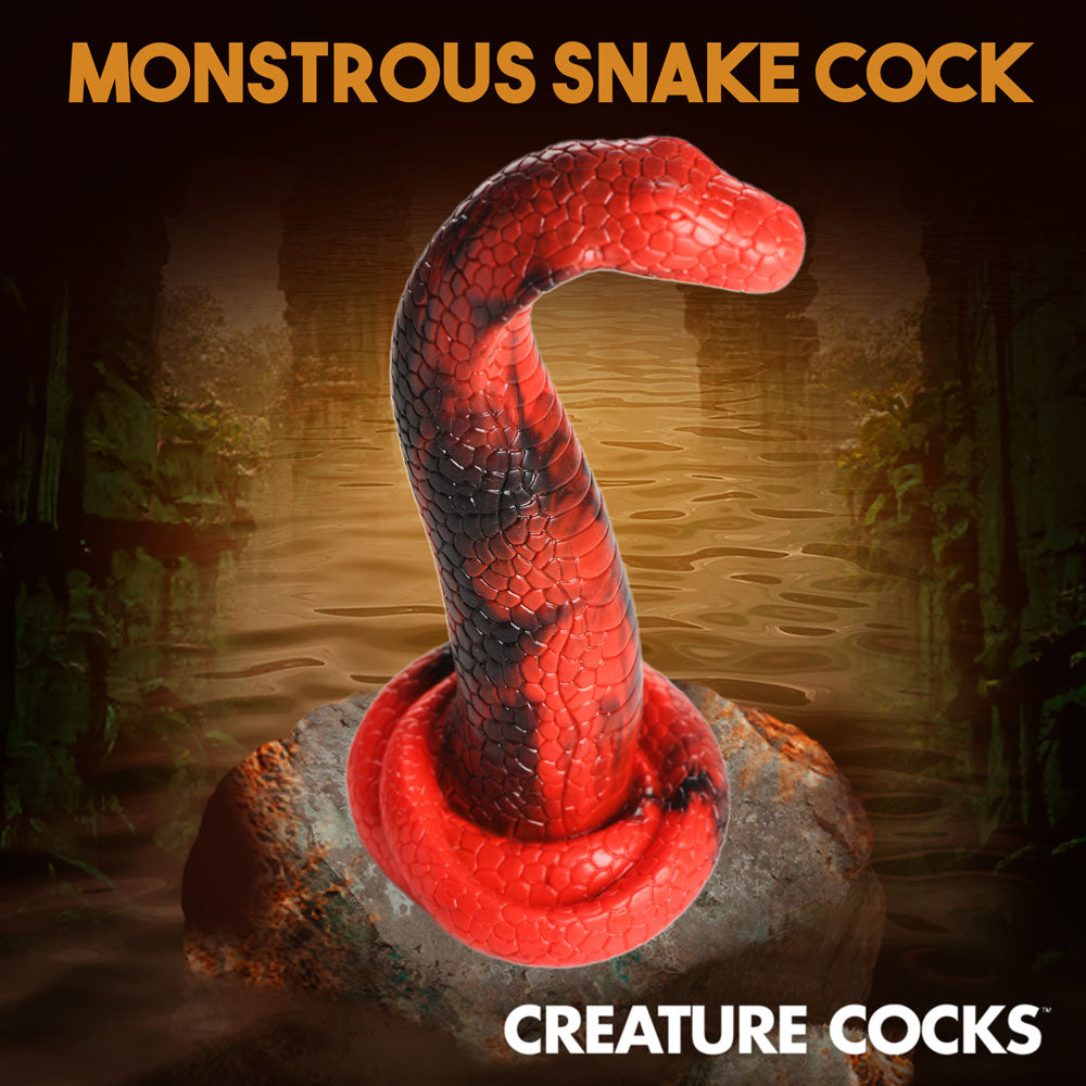 Creature Cocks King Cobra Silicone Dildo - 21.4 cm Fantasy Dildo