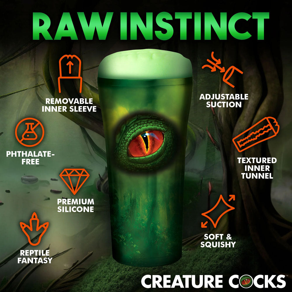 Creature Cocks Raptor Reptile Stroker - Fantasy Stroker