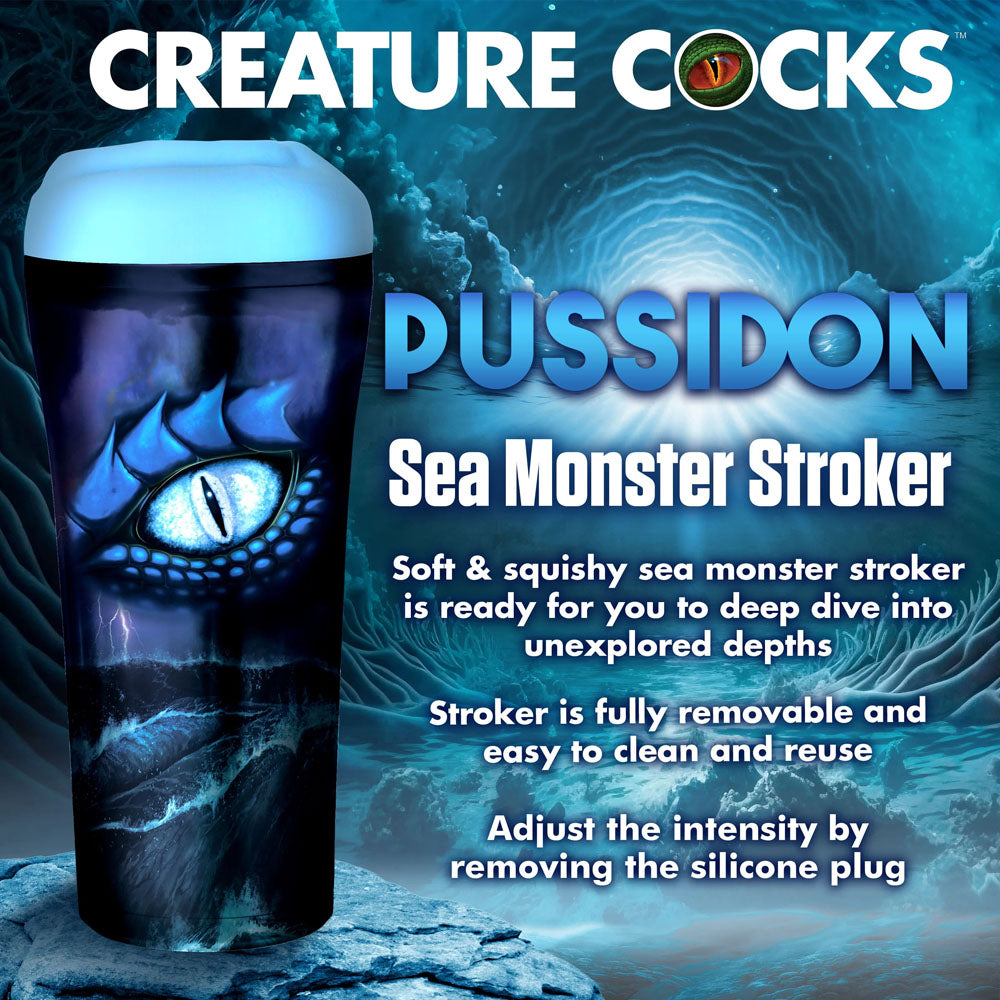 Creature Cocks Pussidon Sea Monster Stroker - Fantasy Stroker