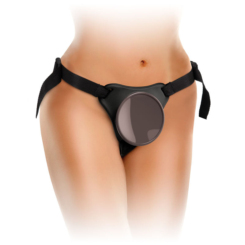 King Cock Elite Comfy Body Dock Strap-On Harness - Adjustable Strap-On Harness (No Probe Included)