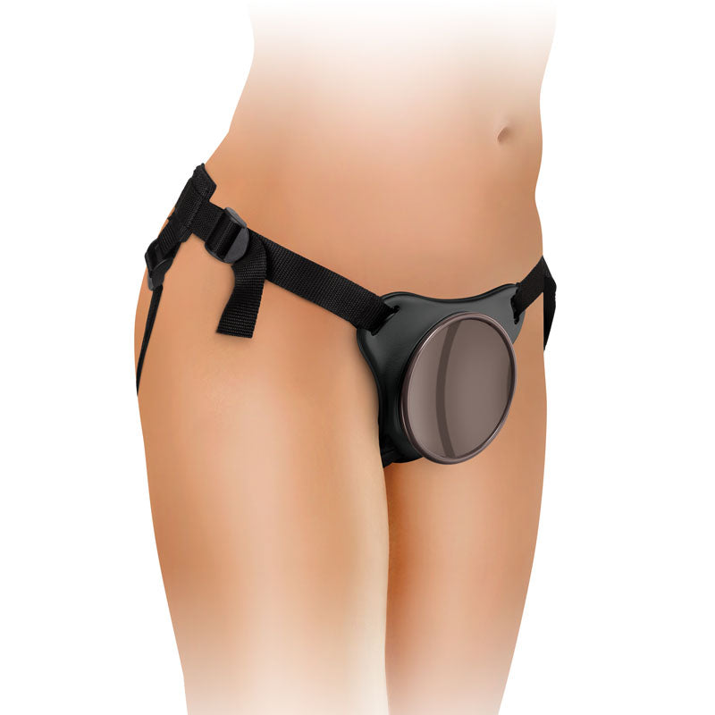 King Cock Elite Comfy Body Dock Strap-On Harness - Adjustable Strap-On Harness (No Probe Included)