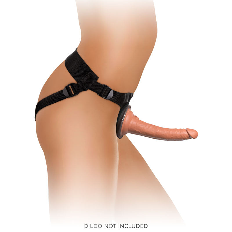 King Cock Elite Comfy Body Dock Strap-On Harness - Adjustable Strap-On Harness (No Probe Included)