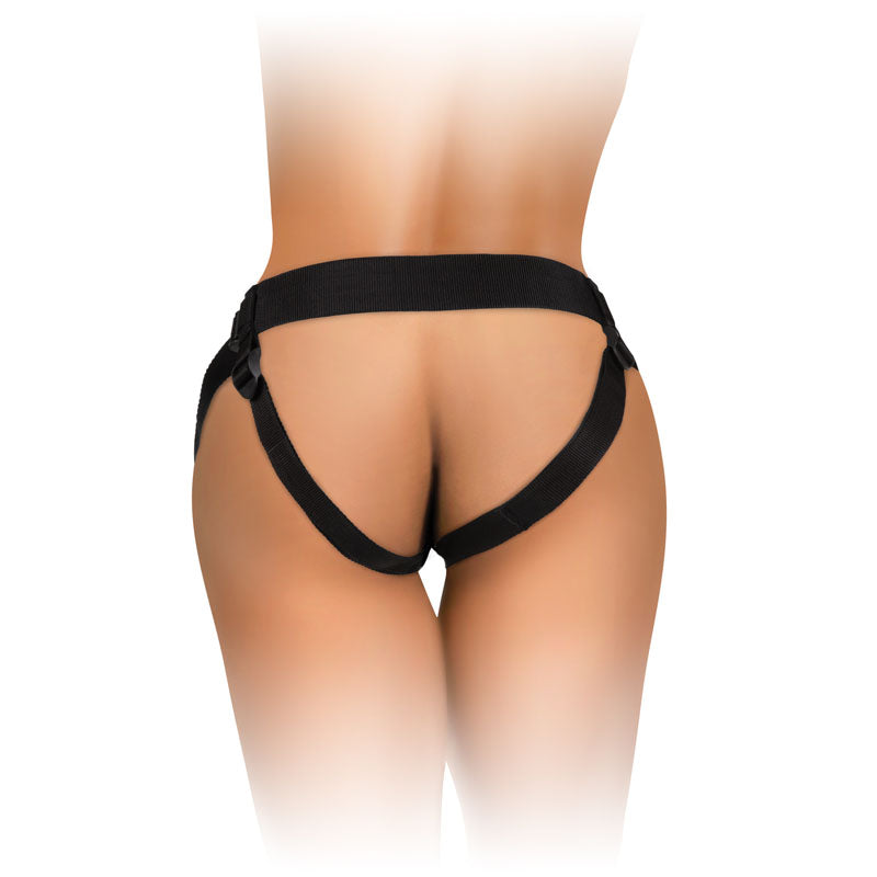 King Cock Elite Comfy Body Dock Strap-On Harness - Adjustable Strap-On Harness (No Probe Included)