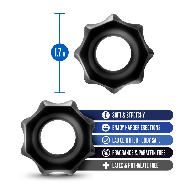 Stay Hard Nutz - Cock Rings - Set of 2