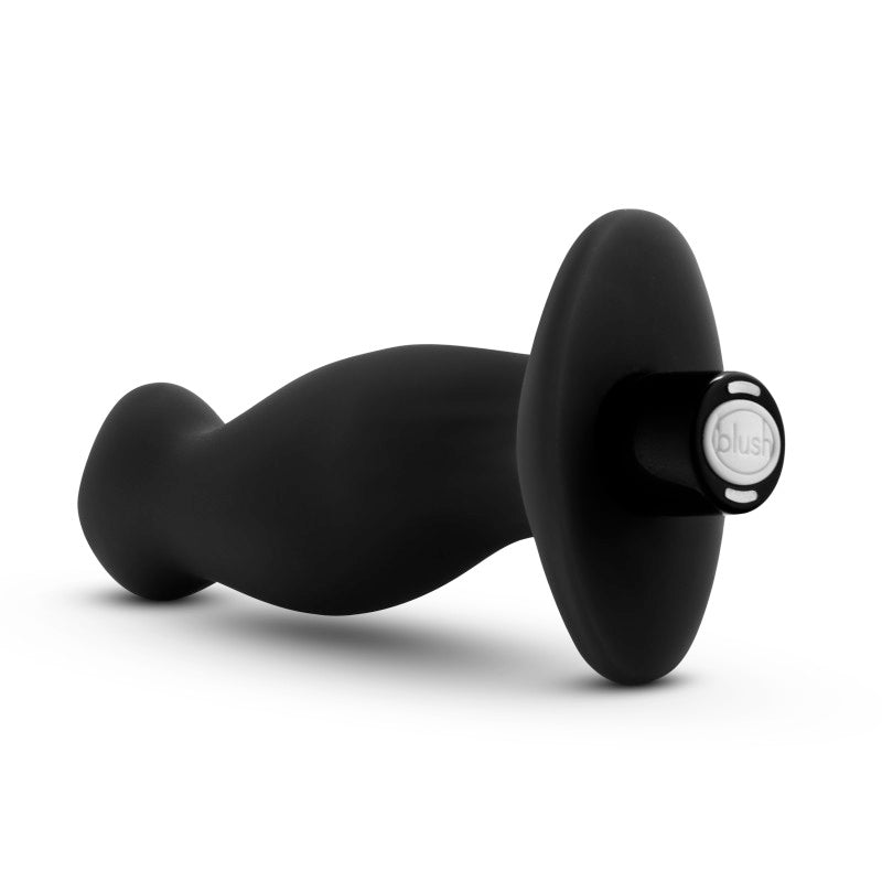 Anal Adventures Platinum Vibrating Prostate Massager 02 - 10.8 cm USB Rechargeable Prostate Massager