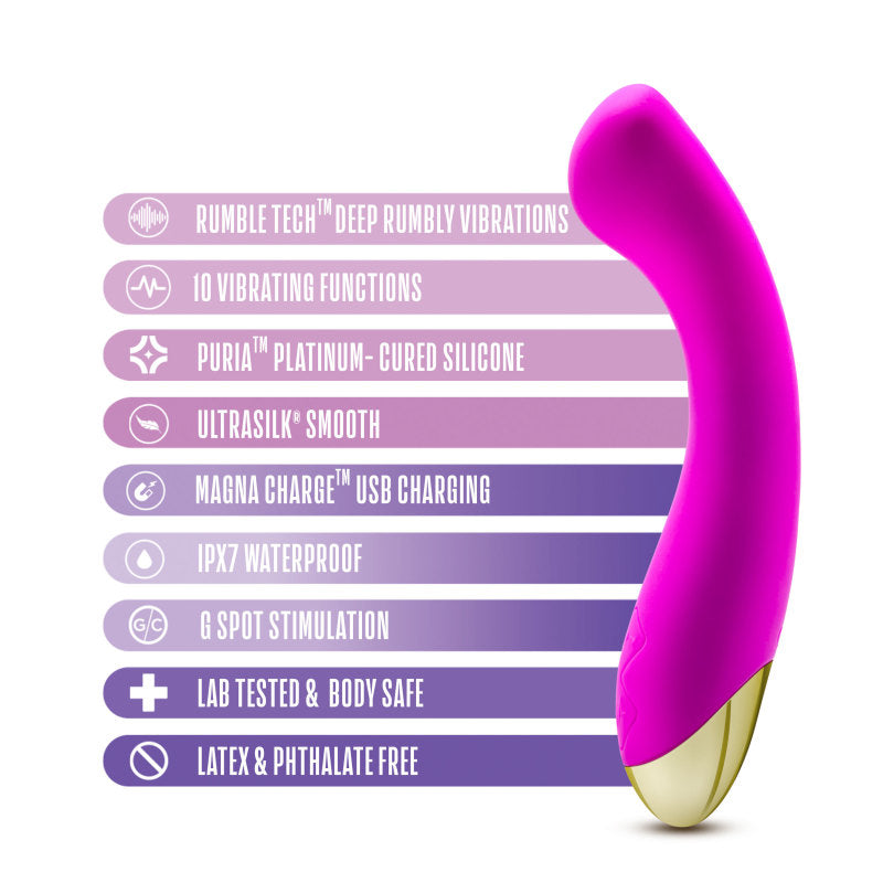 Aria Bangin' AF - 18.4 cm USB Rechargeable Vibrator