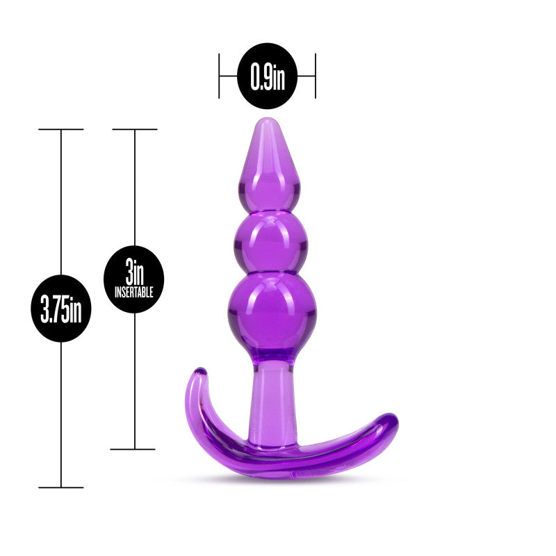 B Yours Triple Bead Anal Plug - 9.5 cm Butt Plug