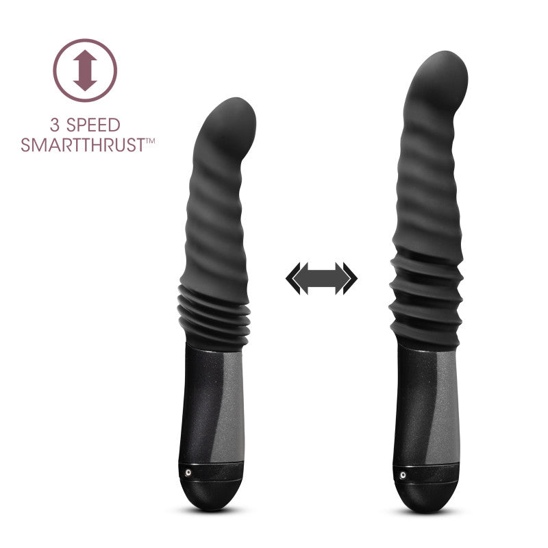 Temptasia Lazarus Thrusting Dildo - 25.4 cm USB Rechargeable Thrusting Dildo
