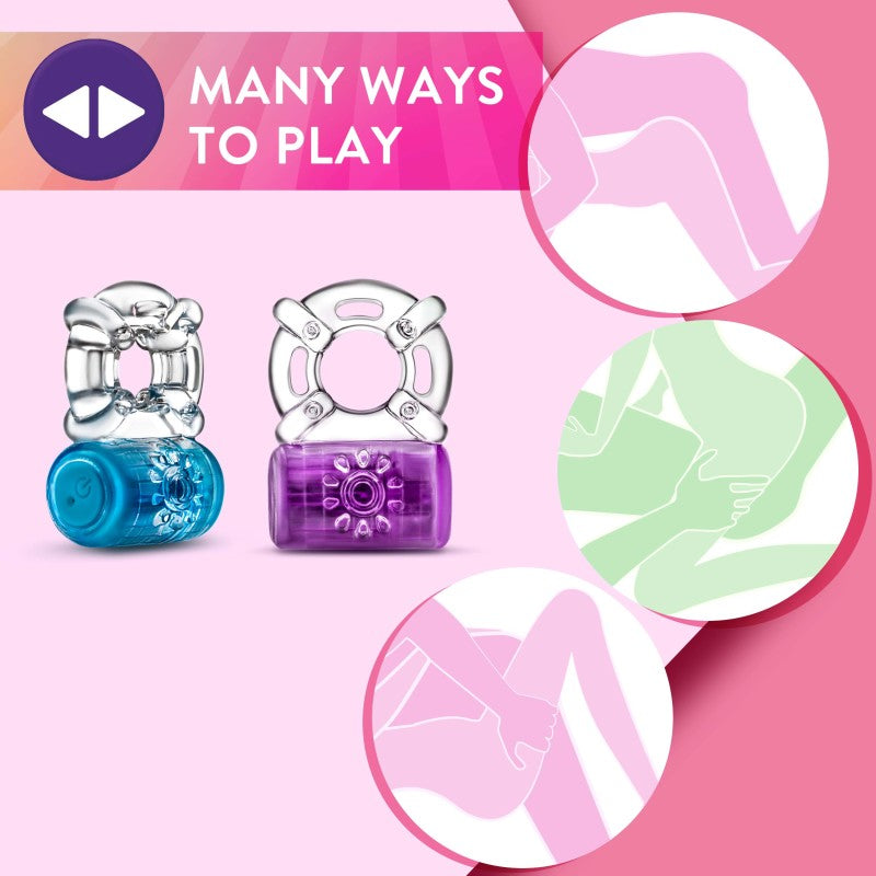 Play With Me Pleaser Rechargeable C-Ring - - USB Rechargeable Cock Ring