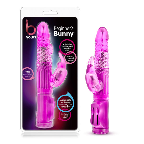 B Yours - Beginner's Bunny - 22.2 cm (8.75'') Rabbit Vibrator