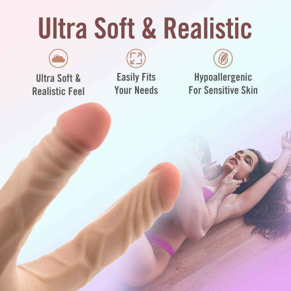 Dr. Skin Plus 14'' Posable Double Dong