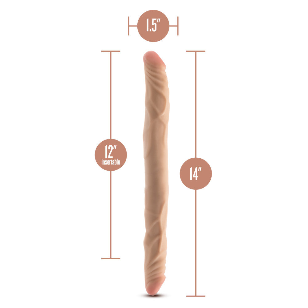 Dr. Skin Plus 14'' Posable Double Dong
