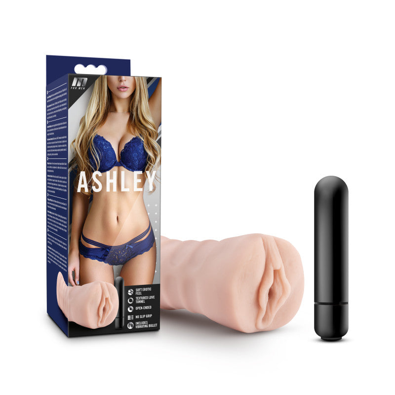 M for Men Ashley - Vibrating Vagina Stroker