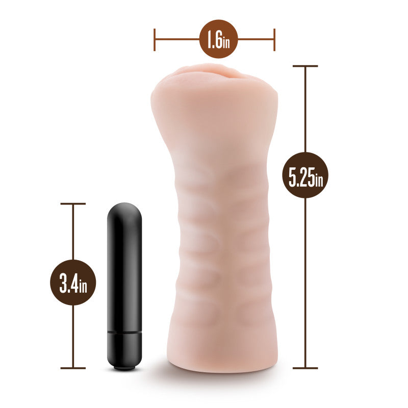 M for Men Ashley - Vibrating Vagina Stroker