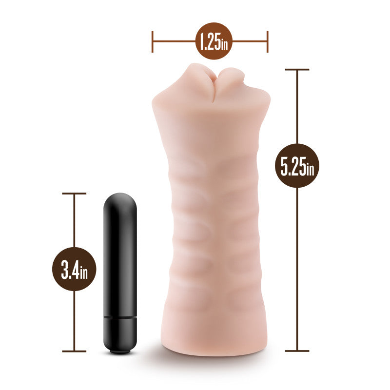M for Men - Skye - Vibrating Mouth Stroker