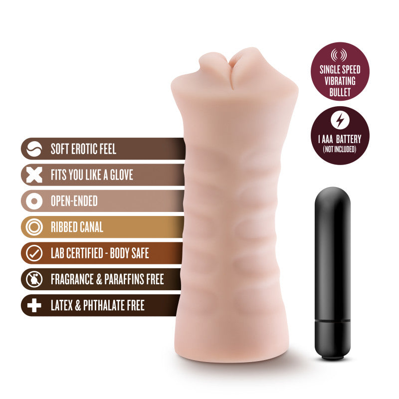M for Men - Skye - Vibrating Mouth Stroker