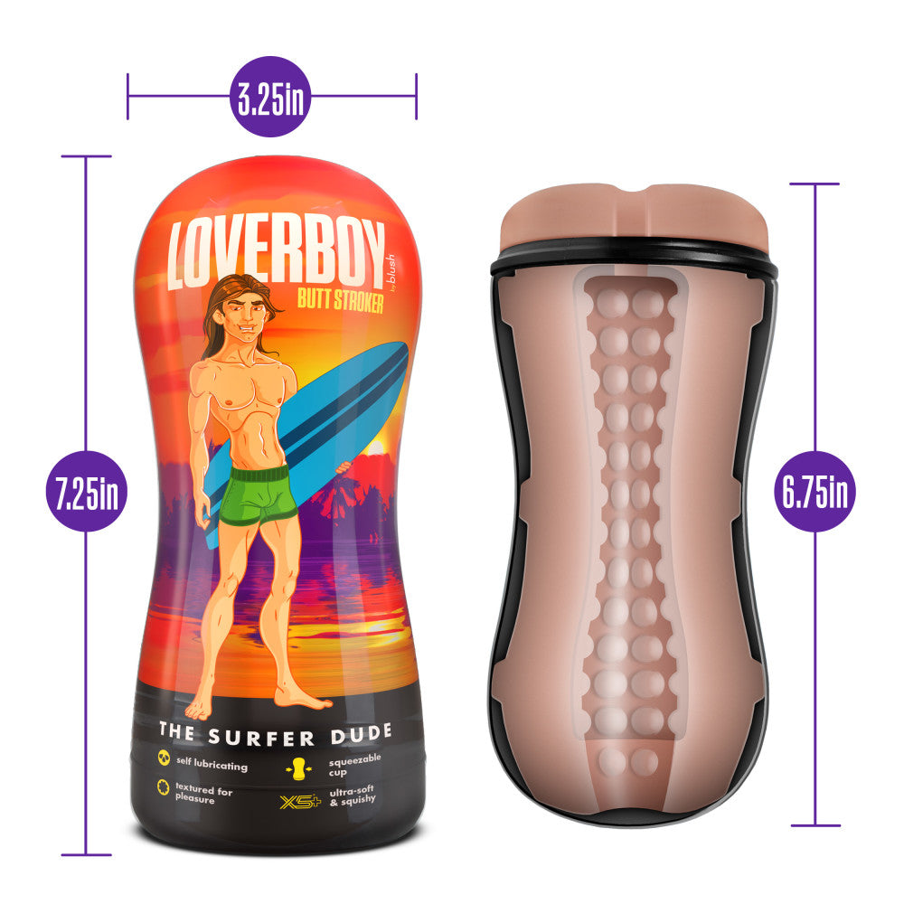 Coverboy The Surfer Dude - Male Ass Stroker