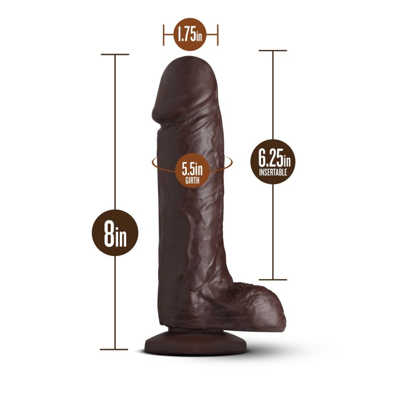 Loverboy The Movie Star - Chocolate 20.3 cm (8'') Dong