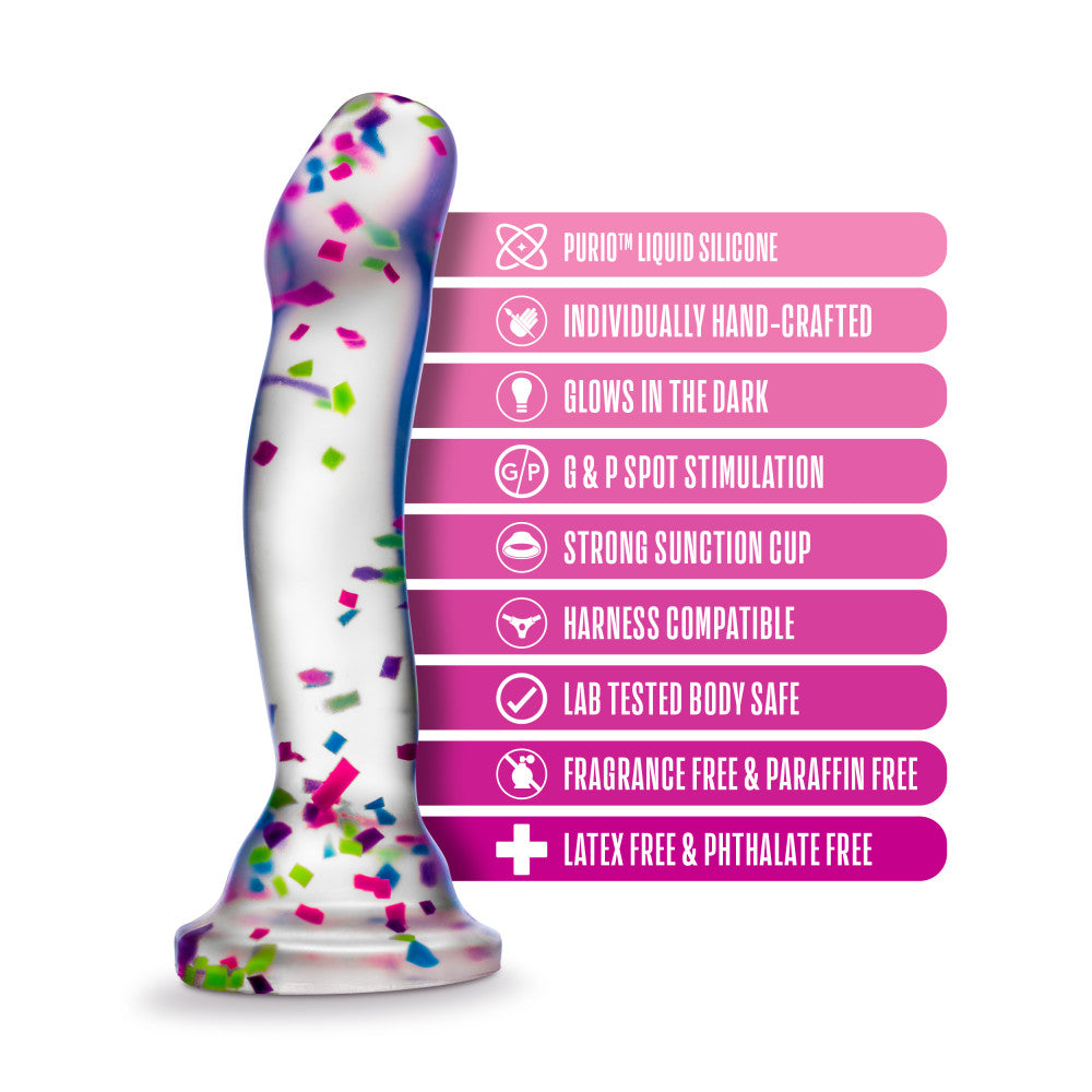 Neo Elite Glow Hanky Panky - Glow In Dark 19 cm Dong