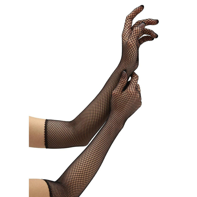 Baci White Label Fishnet Opera Glove - Gloves