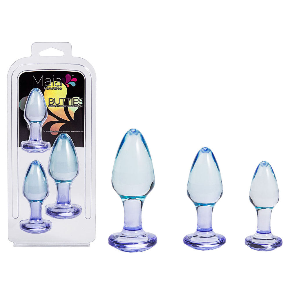 Maia BUTTIES - Butt Plugs - Set of 3 Sizes