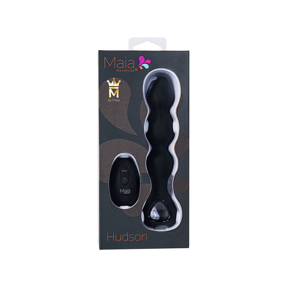 Maia HUDSON - 19 cm USB Rechargeable Anal Vibrator with Wireless Remote