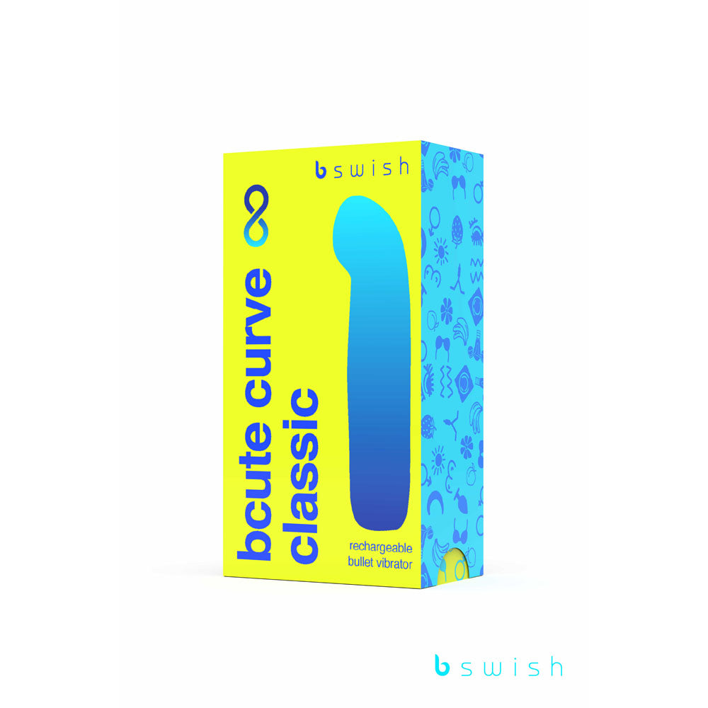 Bcute Curve Infinite Classic - Citrus - 10 cm USB Rechargeable Vibrator