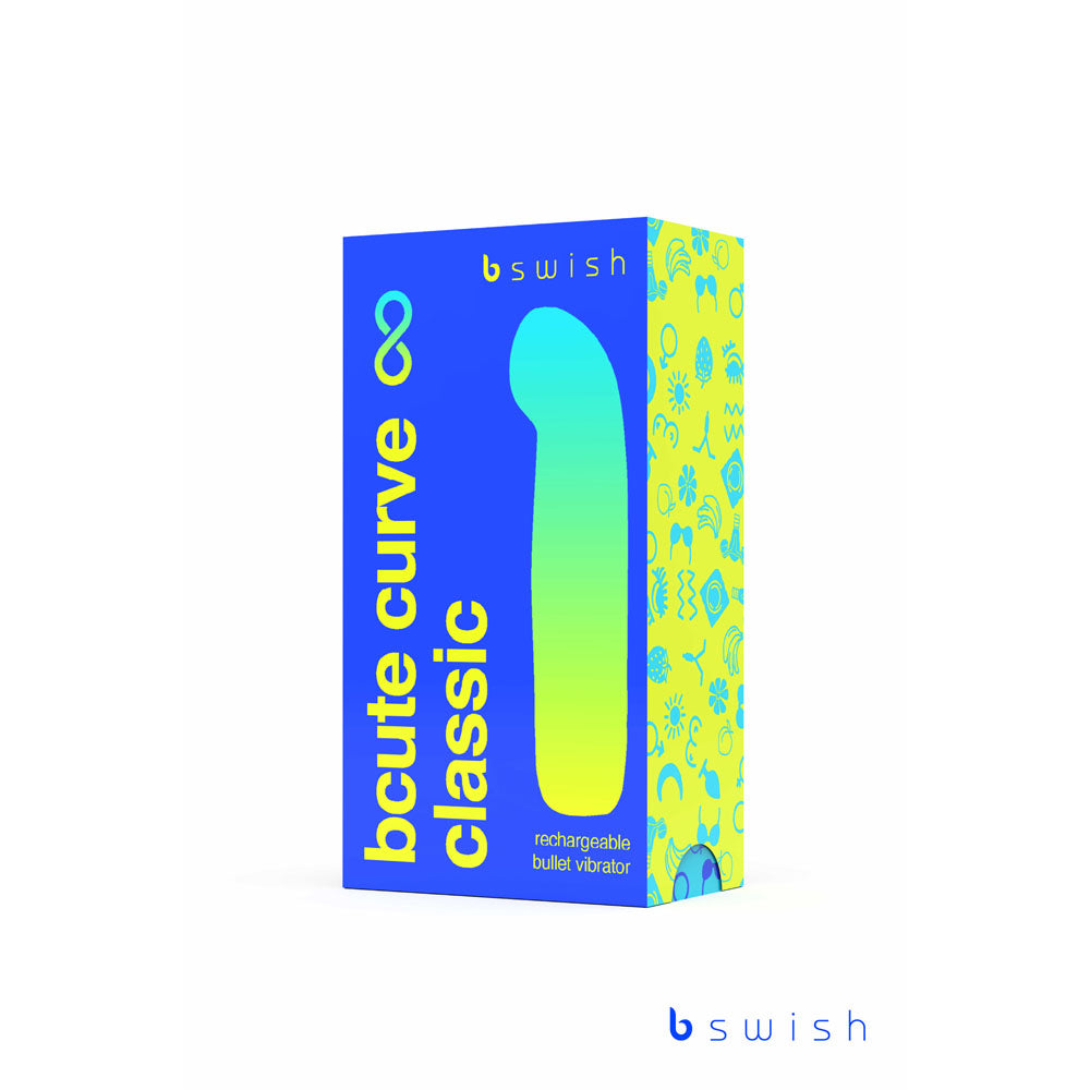 Bcute Curve Infinite Classic - Electric - 10 cm USB Rechargeable Vibrator