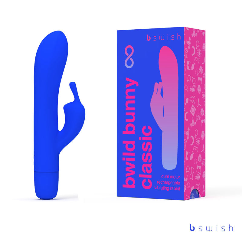 Bwild Classic Bunny Infinite - Pacific - Pacific 15.2 cm USB Rechargeable Rabbit Vibrator