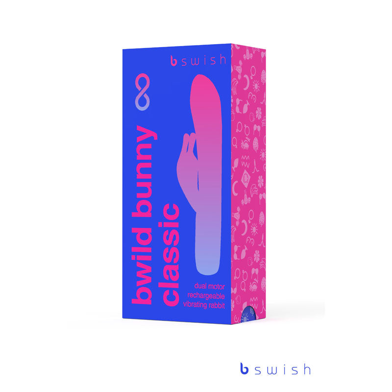 Bwild Classic Bunny Infinite - Pacific - Pacific 15.2 cm USB Rechargeable Rabbit Vibrator