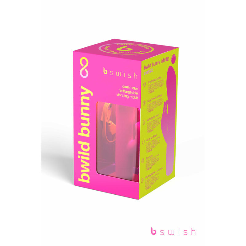 Bwild Classic Bunny Infinite Limited Edition - Sunset - Sunset 15.2 cm USB Rechargeable Rabbit Vibrator with Limited Edition Storage Case
