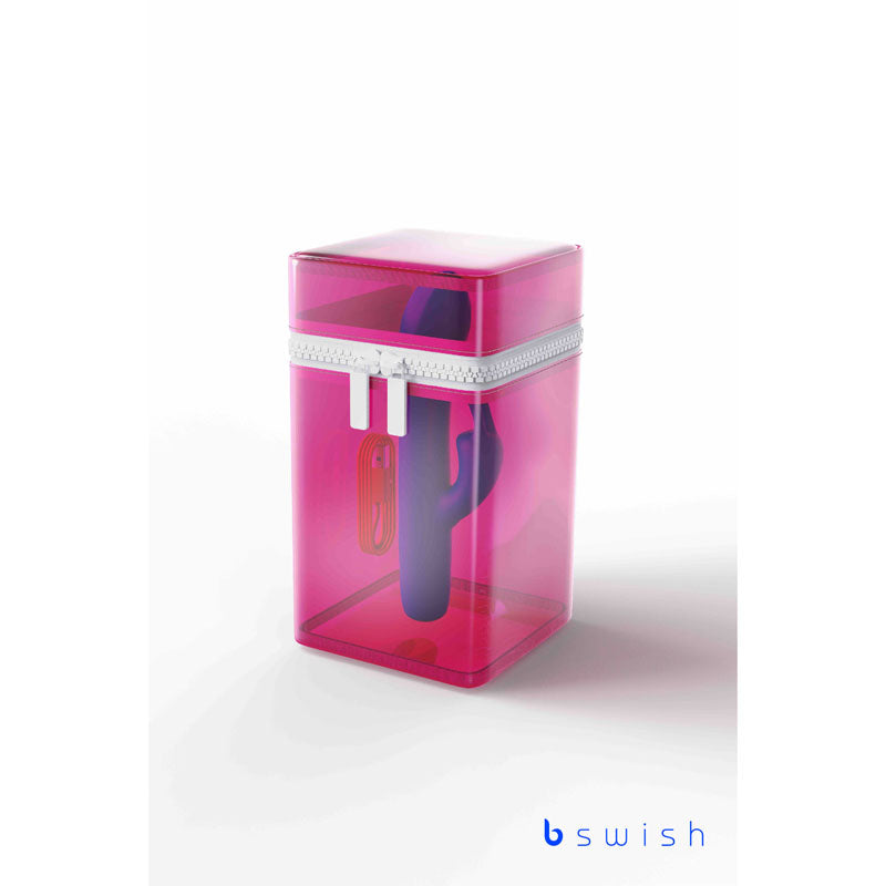 Bwild Classic Bunny Infinite Limited Edition - Pacific - Pacific 15.2 cm USB Rechargeable Rabbit Vibrator with Limited Edition Storage Case