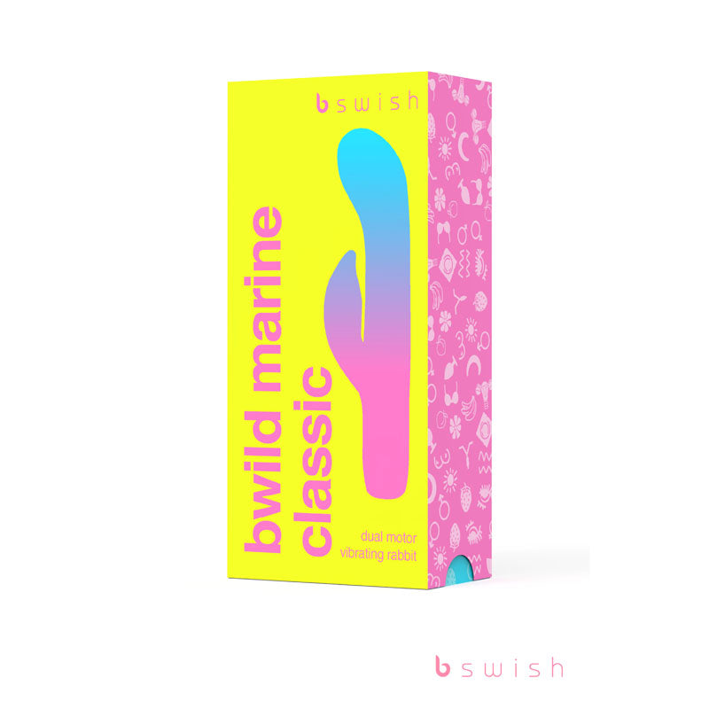Bwild Classic Marine - Guava - Guava 15.2 cm Rabbit Vibrator
