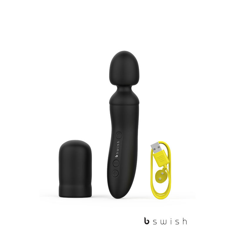 Bthrilled Premium - Noir - 21 cm USB Rechargeable Massage Wand