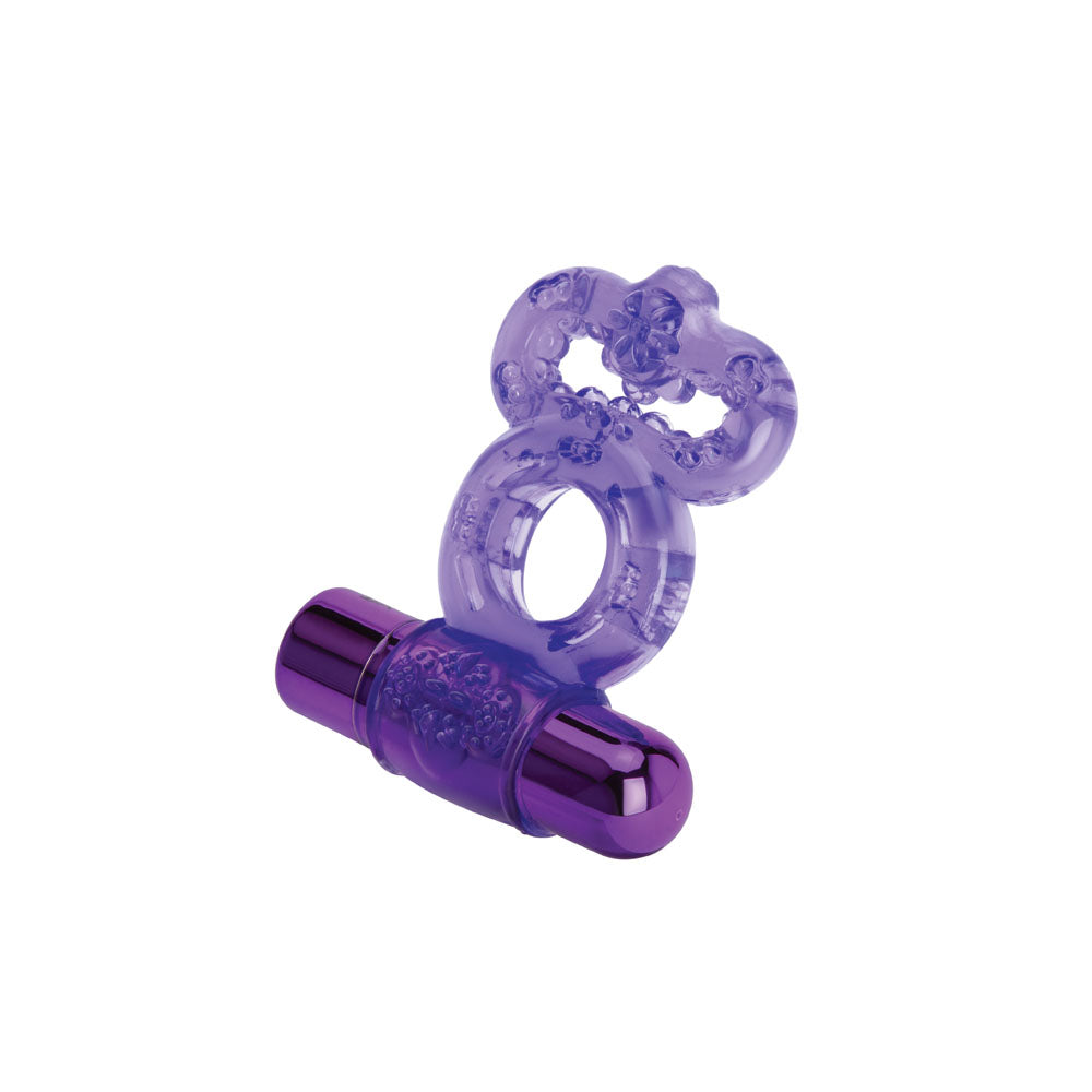 Bodywand Rechargeable Duo Ring - USB Rechargable Vibrating Cock Ring
