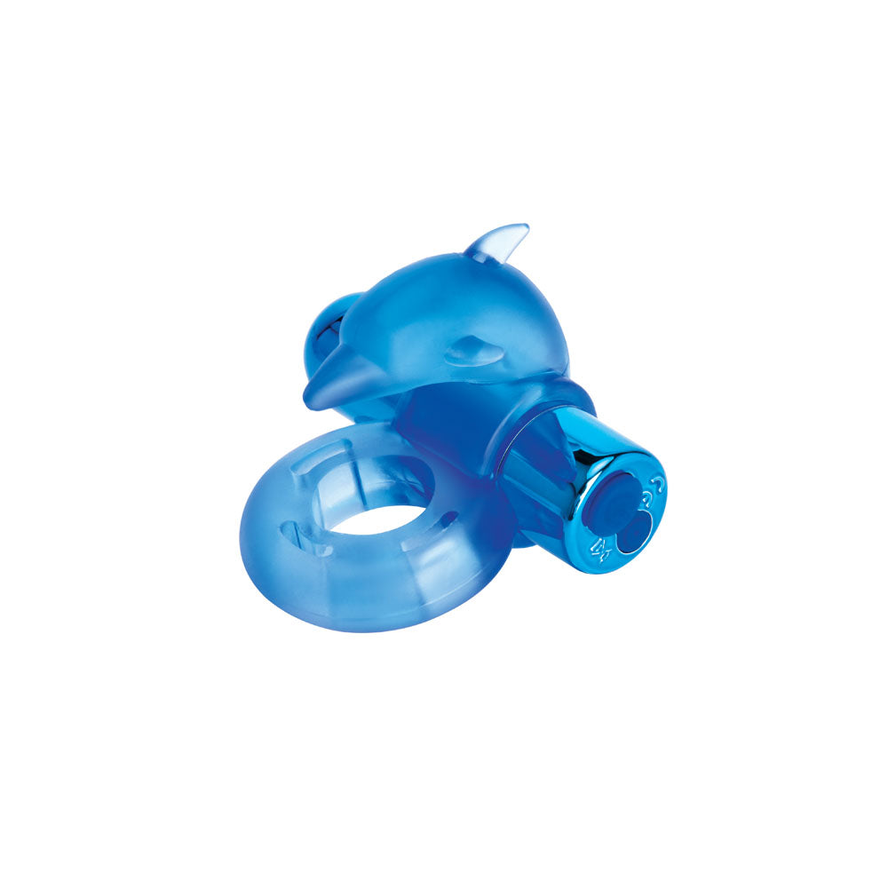 Bodywand Rechargeable Dancing Dolphin Ring - USB Rechargeable Vibrating Cock Ring