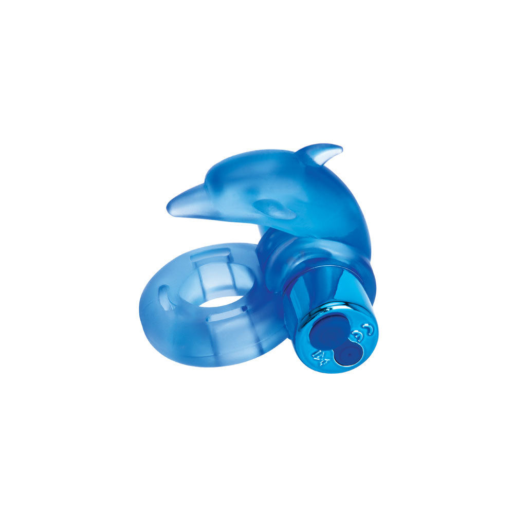 Bodywand Rechargeable Dancing Dolphin Ring - USB Rechargeable Vibrating Cock Ring