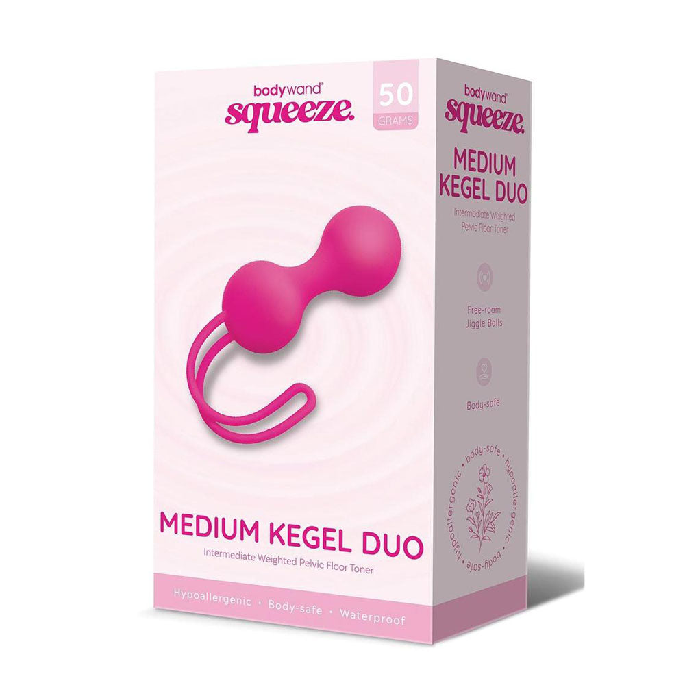 Bodywand Squeeze Medium Kegel Duo - Kegel Balls - 50 grams