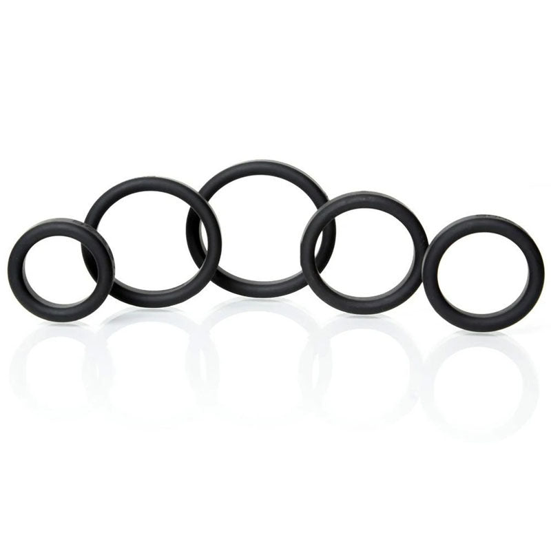 Boneyard Silicone Ring 5 Pcs Kit - Cock Rings - Set of 5 Sizes