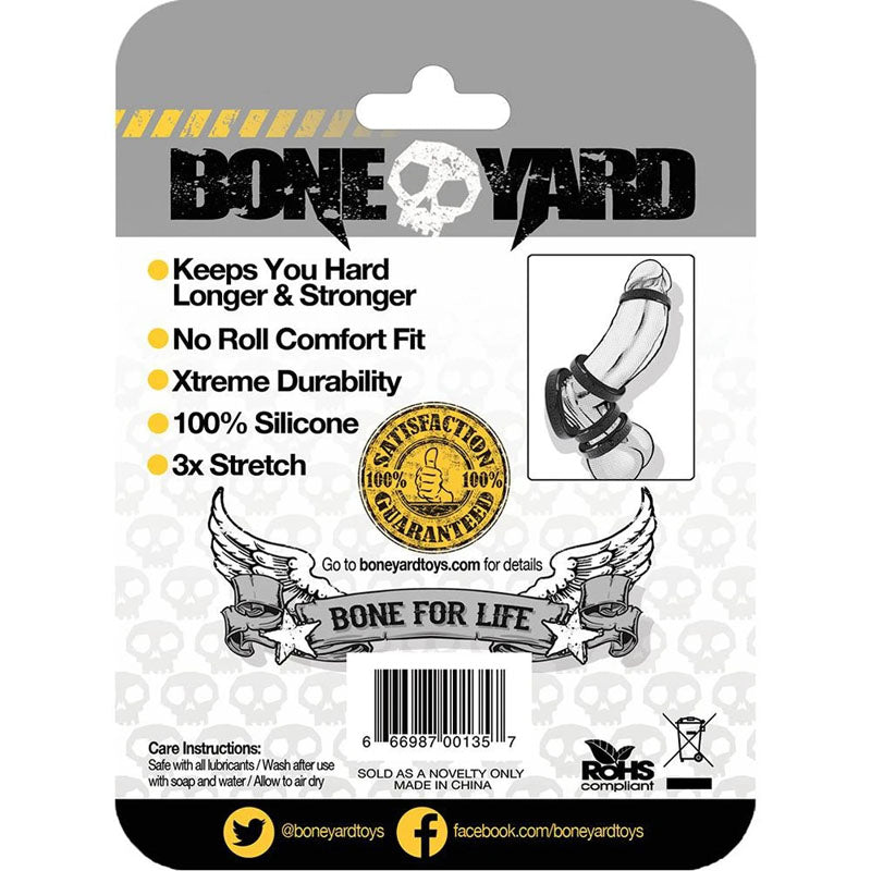 Boneyard Silicone Ring 35mm - 35 mm Cock Ring