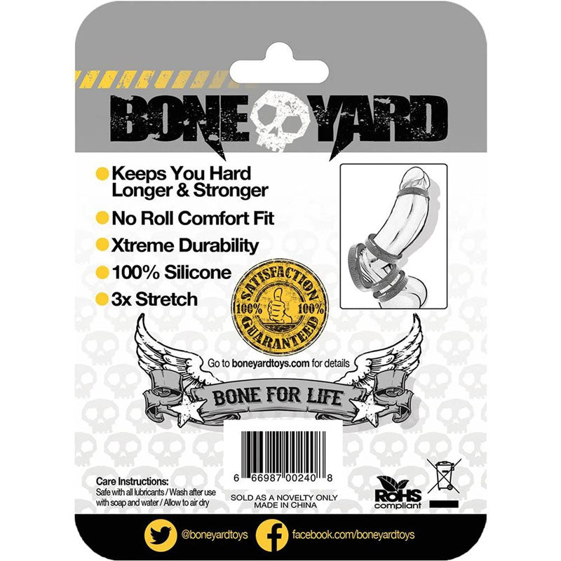 Boneyard Silicone Ring 40mm - 40 mm Cock Ring
