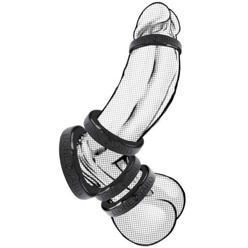 Boneyard Silicone Ring 50mm - 50 mm Cock Ring
