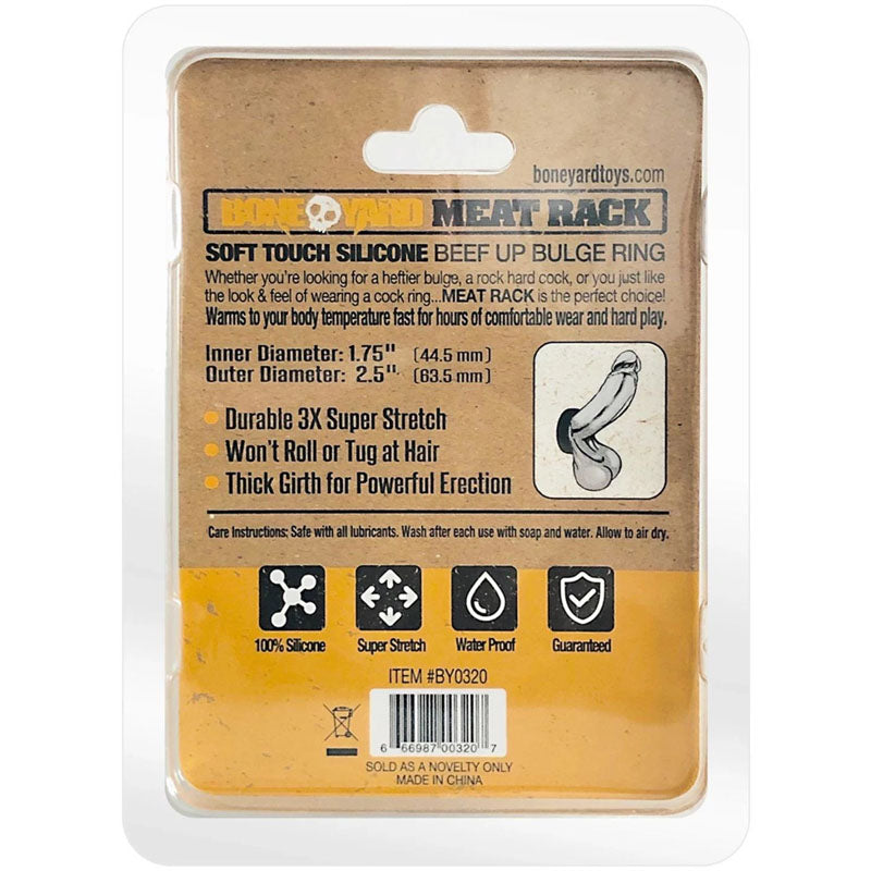 Boneyard Meat Rack Beef Up Bulge Ring - 45 mm Silicone Cock Ring
