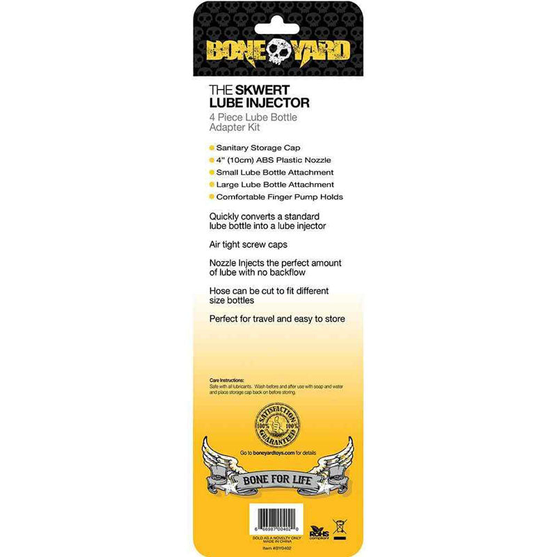 Boneyard Skwert Lube Injector - Lube Injector for Bottles