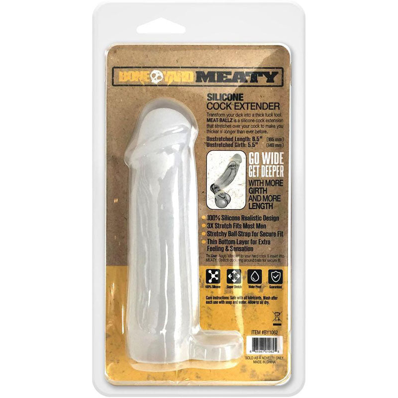 Boneyard Meaty Cock Extender - - Penis Extender Sleeve