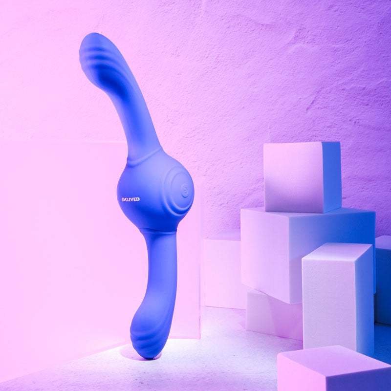 Evolved OUR GYRO VIBE - 29.5 cm USB Rechargeable Super Double Vibrator