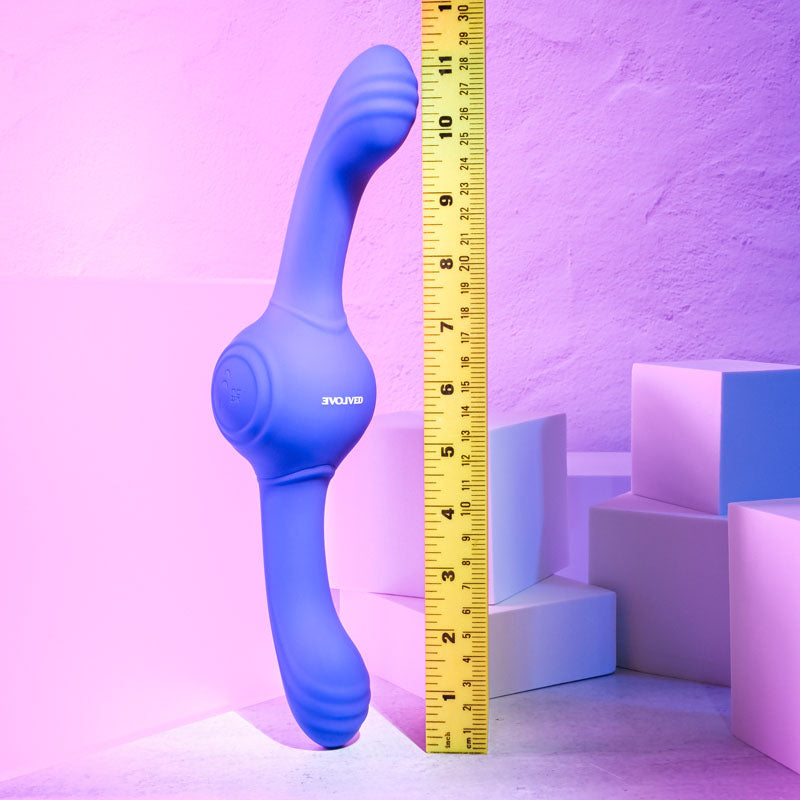 Evolved OUR GYRO VIBE - 29.5 cm USB Rechargeable Super Double Vibrator