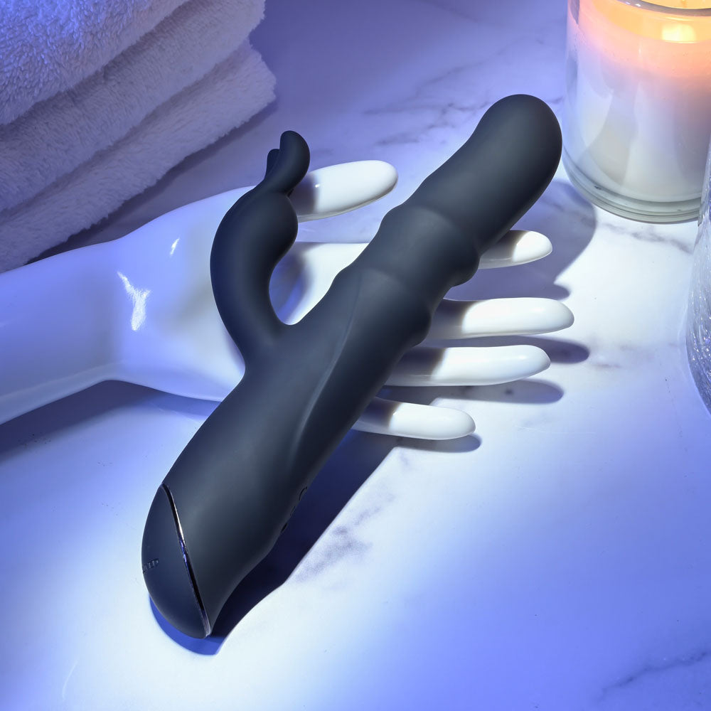 Evolved RINGMASTER - 23.1 cm USB Rechargeable Rabbit Vibrator