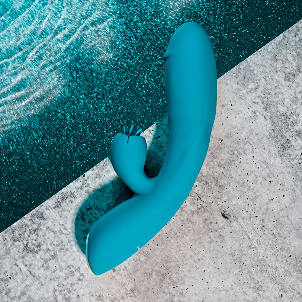 Evolved FIERCE FLICKER - 19.5 cm USB Rechargeable Rabbit Flicker Vibrator