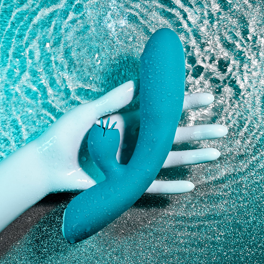 Evolved FIERCE FLICKER - 19.5 cm USB Rechargeable Rabbit Flicker Vibrator